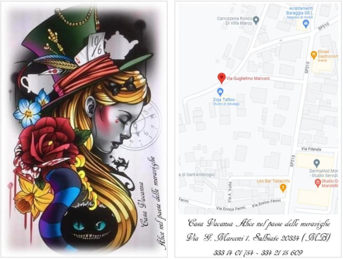 Alice Nel Paese Delle Meraviglie Sulbiate ภายนอก รูปภาพ